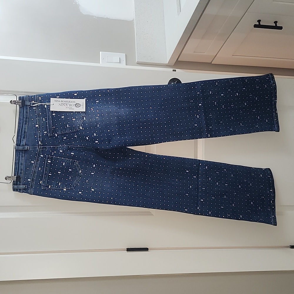 COPY - Rhinestone jeans - Picture 2 of 8